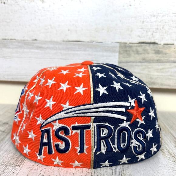 American Needle Vintage 7 1/8 1986 Astros All-Star Embroidered Hat Cap - Picture 3 of 6
